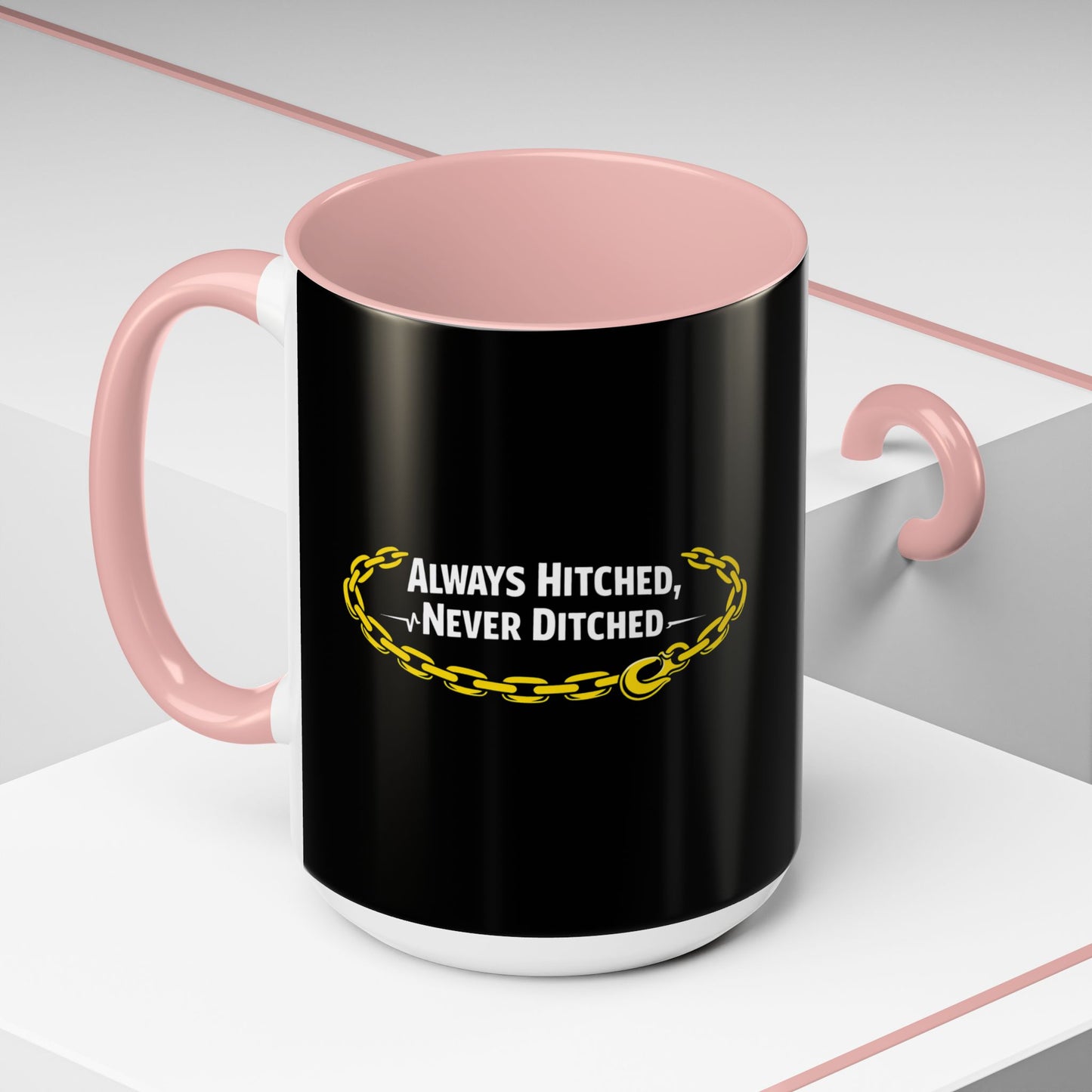 Always Hitched 2-Tone Coffee Mug