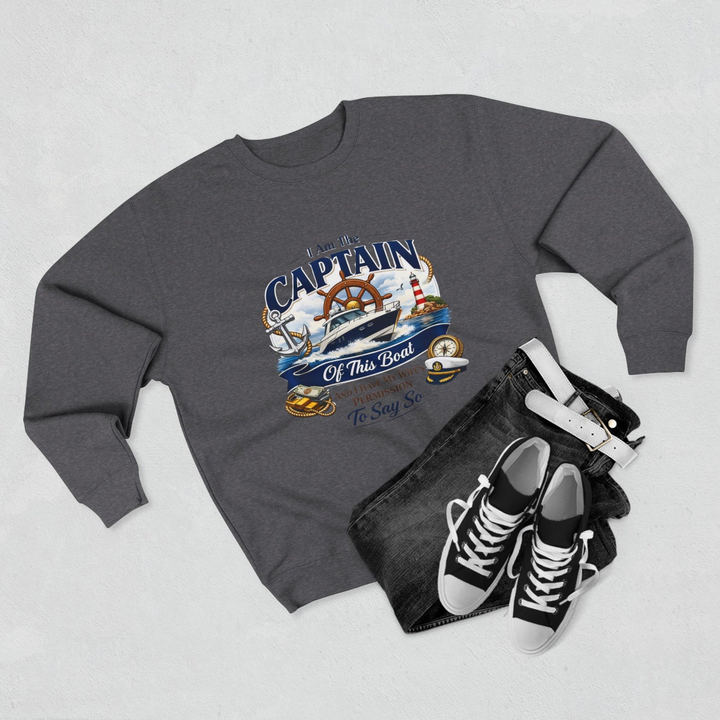 Captain Unisex Crewneck Sweatshirt