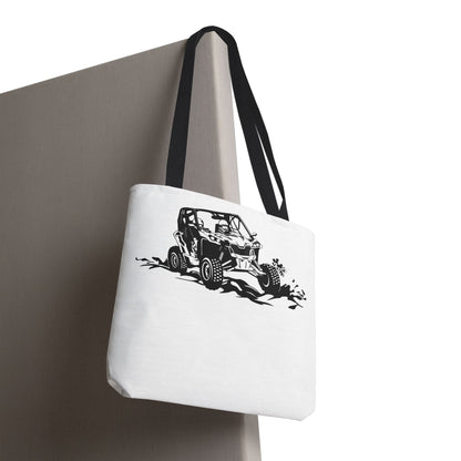 Slingin' Mud Side By Side Tote Bag