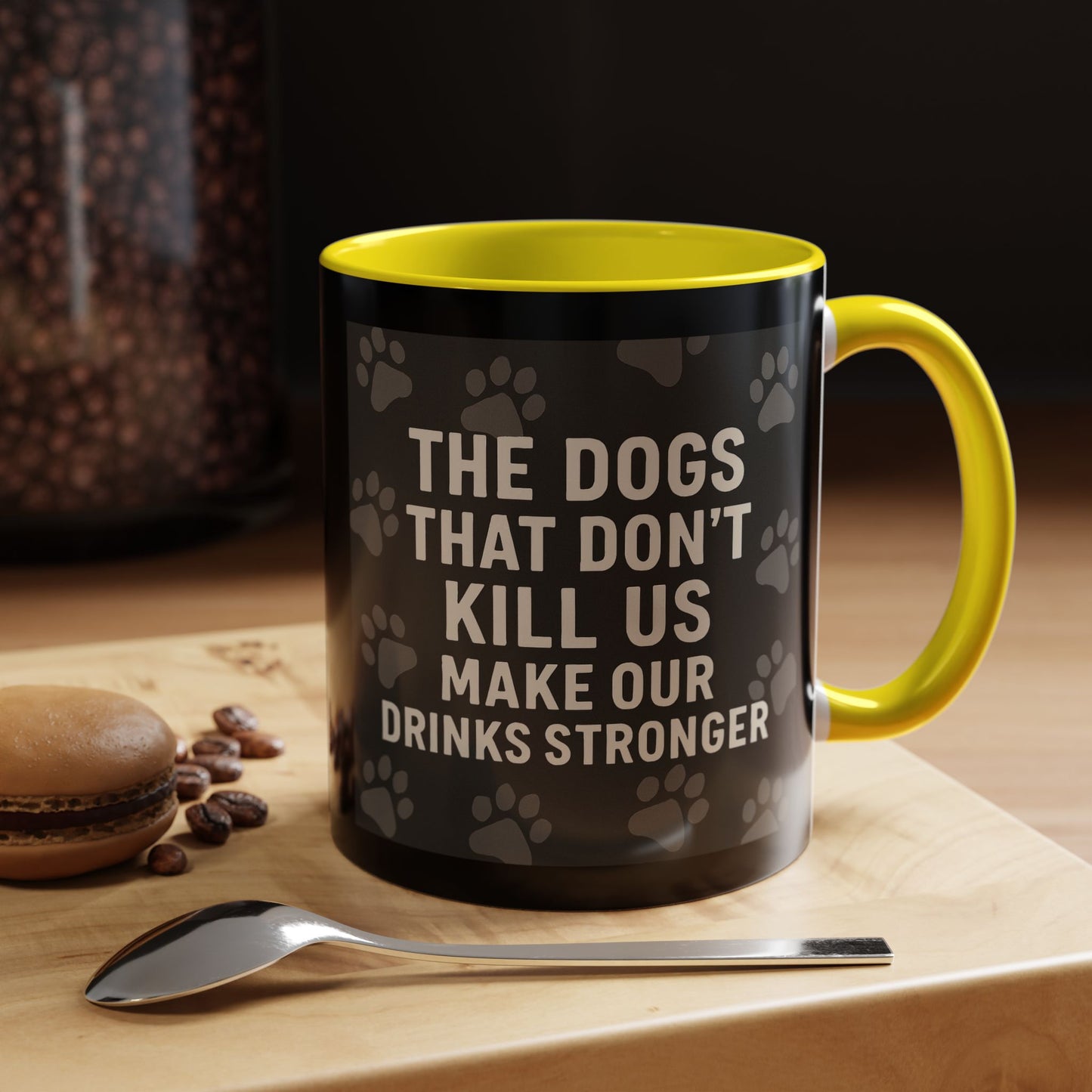 Drinks Stronger 2-Tone Coffee Mug