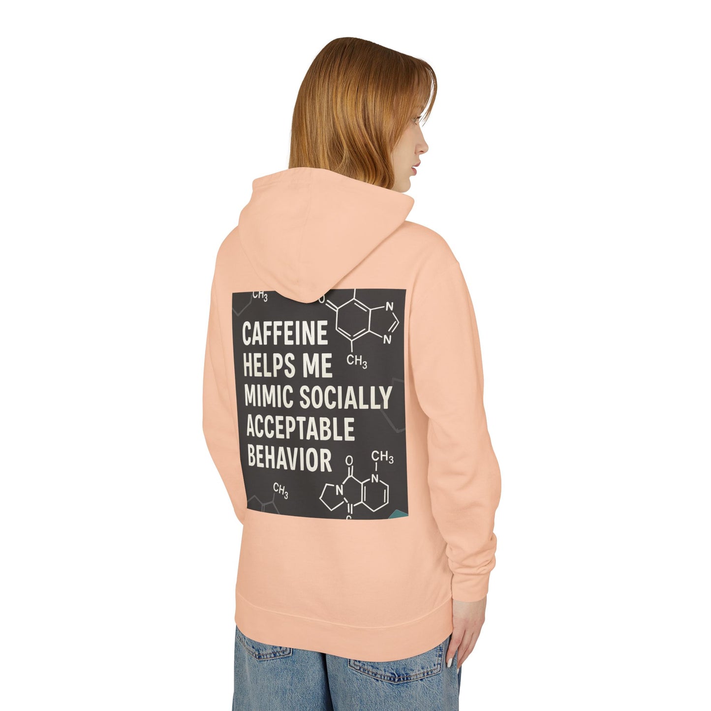 Socially Acceptable Unisex Lightweight Hoodie