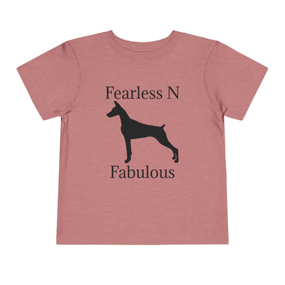 Fearless N Fabulous Toddler Unisex Short Sleeve Crewneck Tee