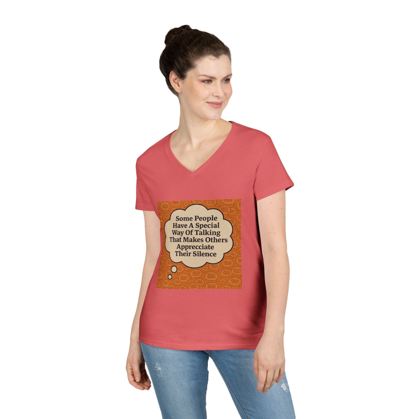 Special Way Of Talking Women's V-Neck T-Shirt
