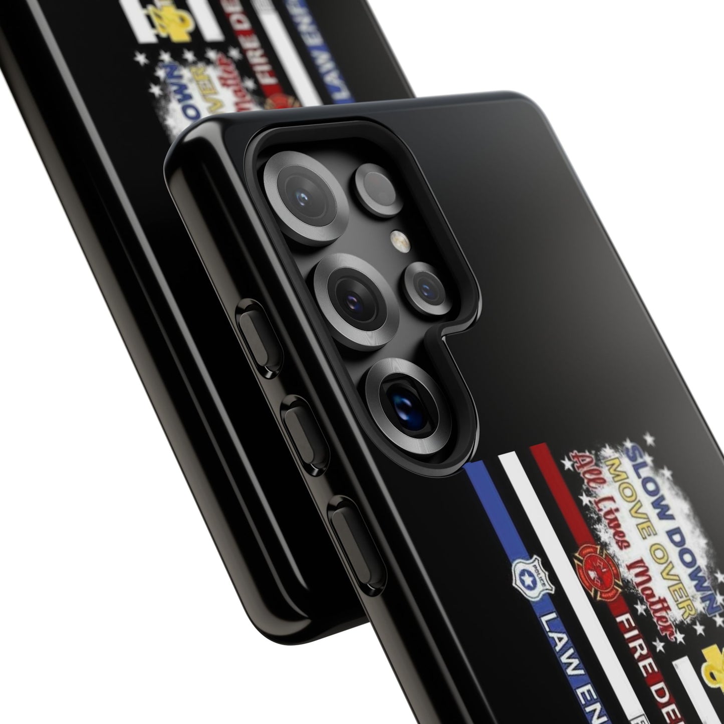 Slow Down Move Over Flag Samsung Case
