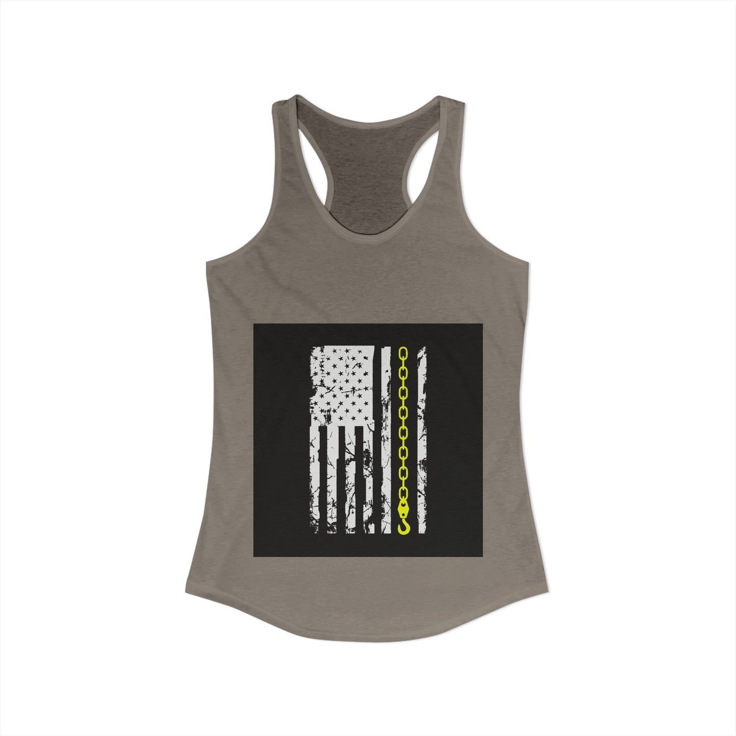 Thin Yellow Line Women's Racerback Tank