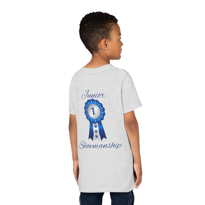 Junior Showmanship Youth Unisex Short Sleeve Crewneck Tee