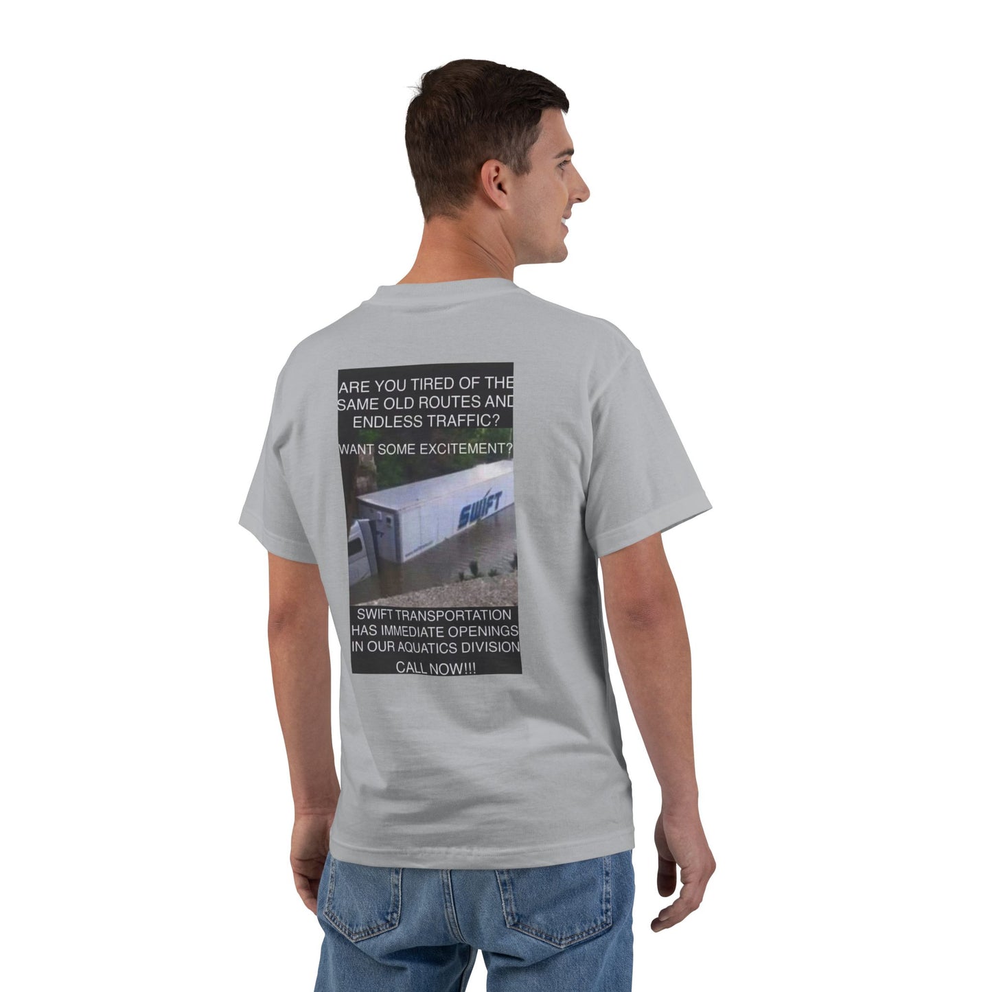 Swift Aquatics Men's Short-Sleeve Crewneck Tee