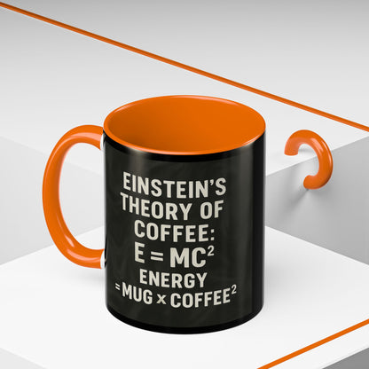 Einstein's Theory Of Coffee 2-Tone Coffee Mug