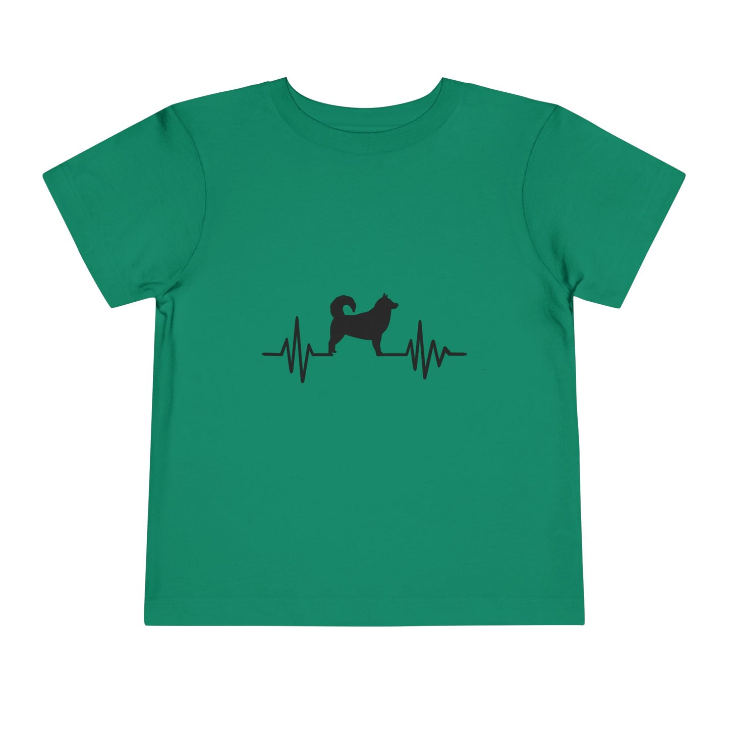 My Heart Beats For Malamutes Toddler Unisex Short Sleeve Crewneck Tee