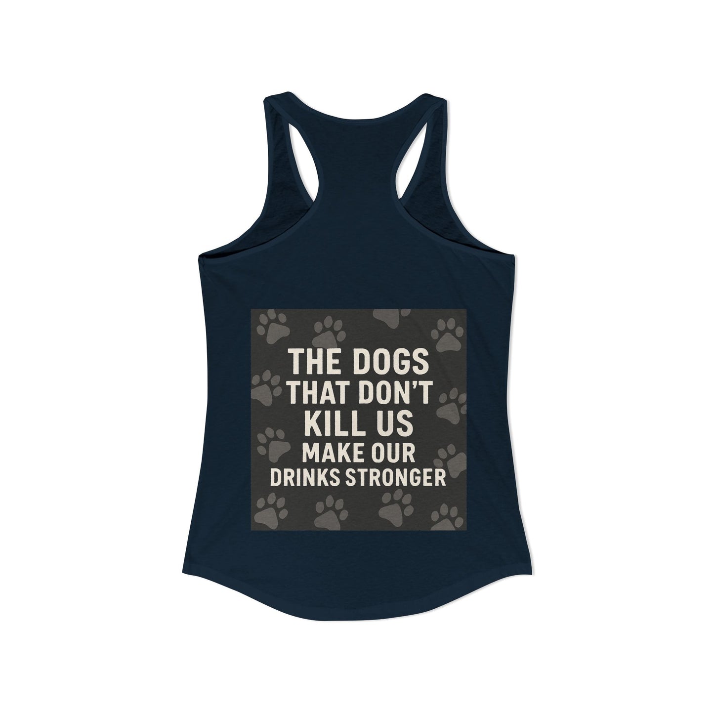 Drinks Stronger Women's Racerback Tank