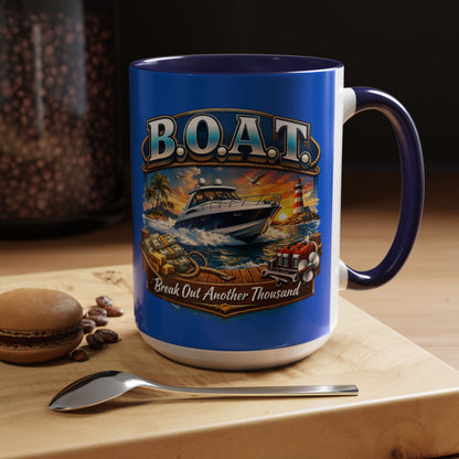 B.O.A.T. 2-Tone Coffee Mug