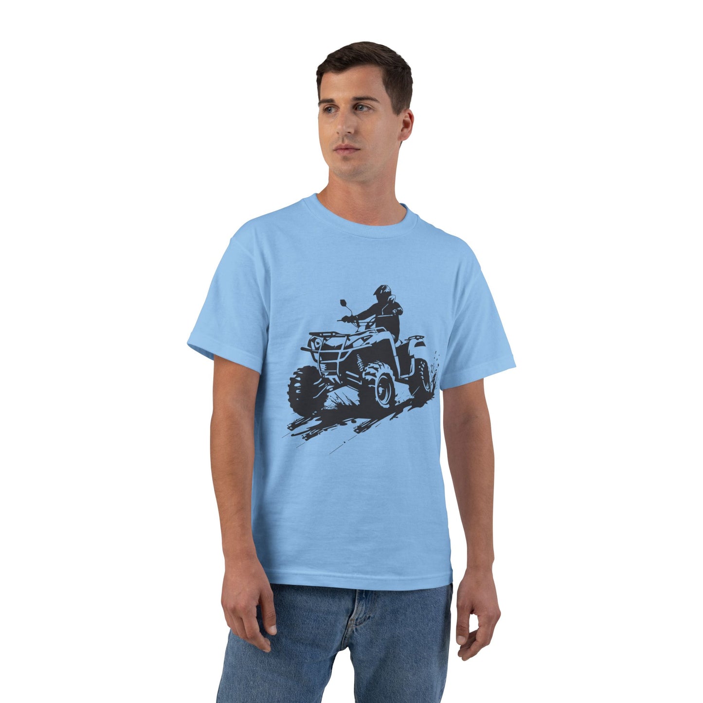 Slingin' Mud Quad Men's Short-Sleeve Crewneck Tee