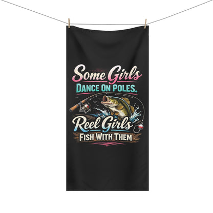 Reel Girls Mink-Cotton  Beach Towel