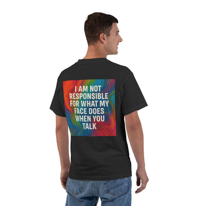 When You Talk Men's Short-Sleeve Crewneck Tee