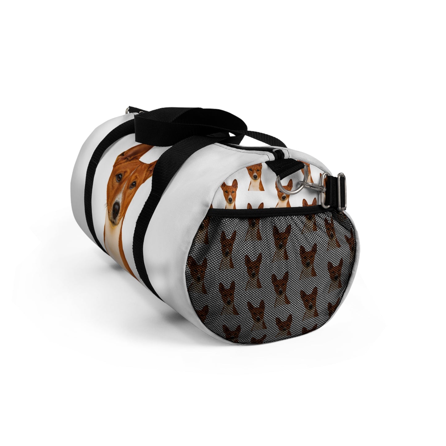 Basenji Head Duffel Bag
