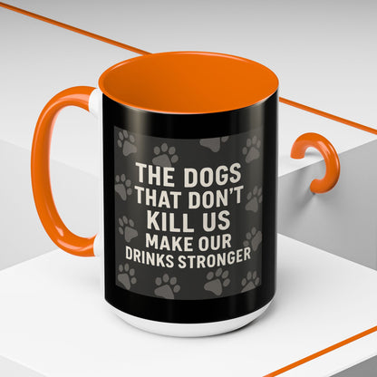 Drinks Stronger 2-Tone Coffee Mug