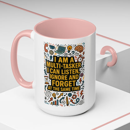 Multi-Tasker 2-Tone Coffee Mug