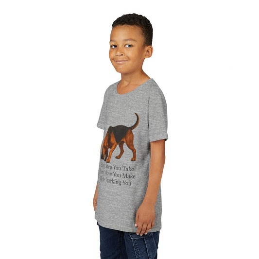 Tracking You Youth Unisex Short Sleeve Crewneck Tee