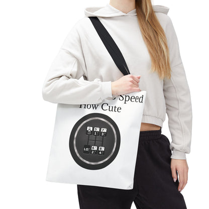 5 Speed How Cute Tote Bag