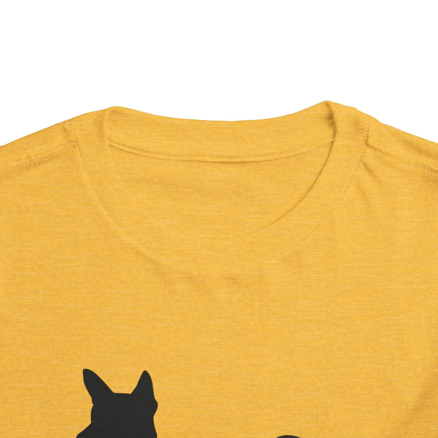 Basenji Silhouette Toddler Unisex Short Sleeve Crewneck Tee