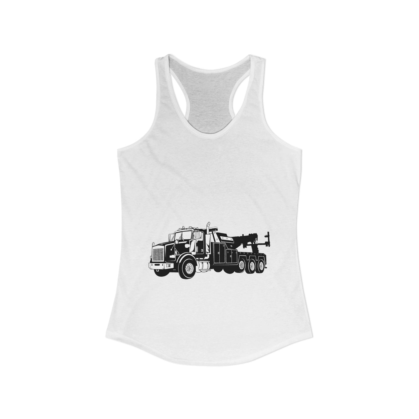 Heavy Tow Truck Women's Racerback Tank