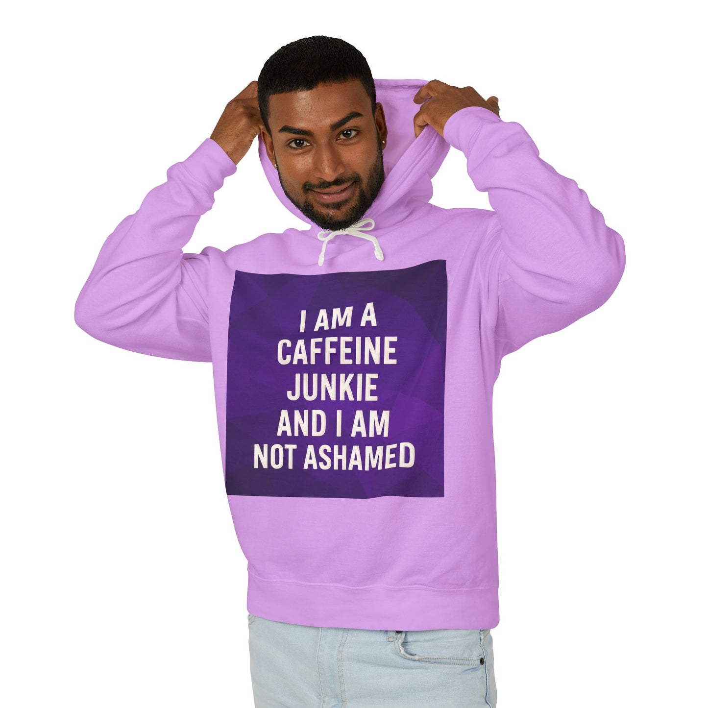 Caffeine Junkie Unisex Lightweight Hoodie