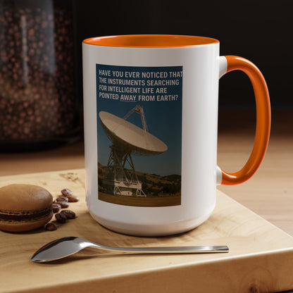 Intelligent Life 2-Tone Coffee Mug