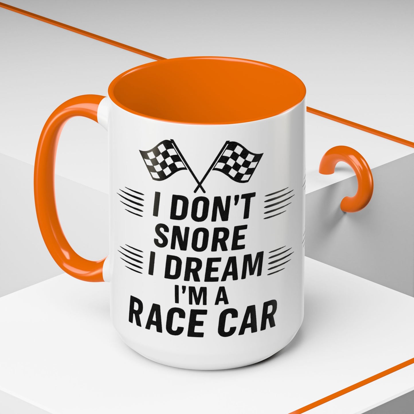 I Don't Snore 2-Tone Coffee Mug
