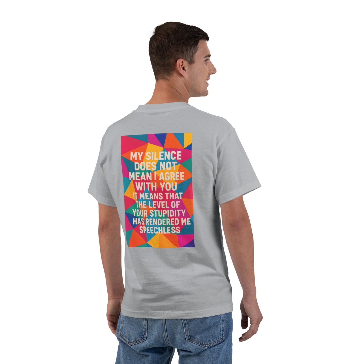 Speechless Men's Short-Sleeve Crewneck Tee