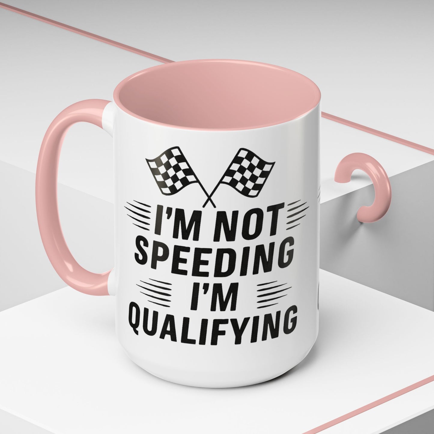I'm Qualifying 2-Tone Coffee Mug