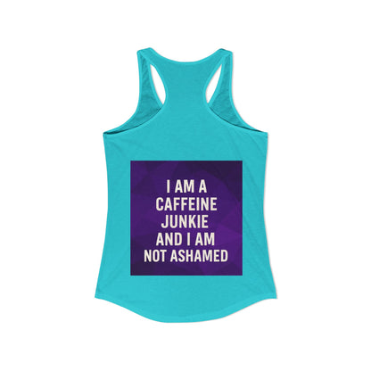 Caffeine Junkie Women's Racerback Tank