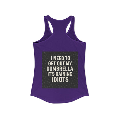 Dumbrella Women's Racerback Tank
