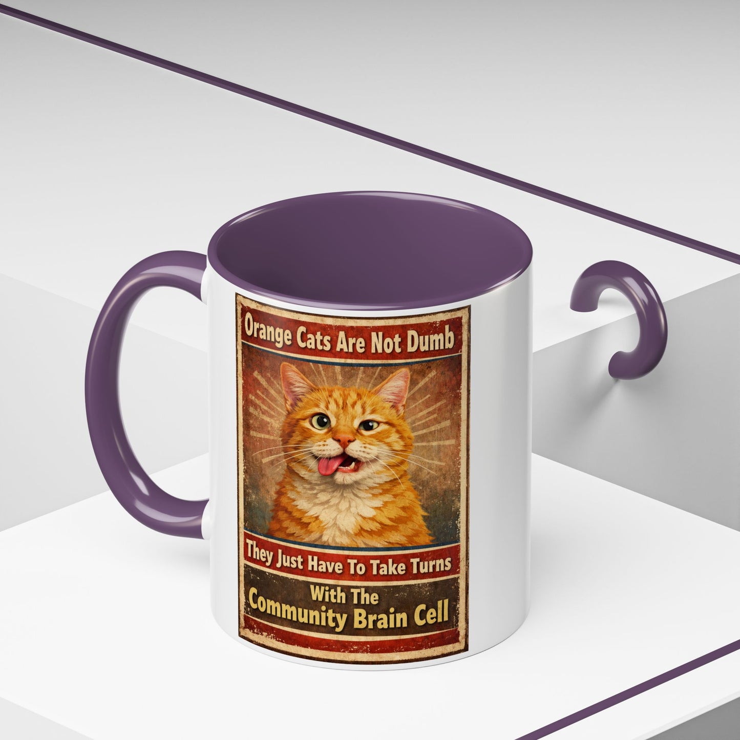 Community Brain Cell 2-Tone Coffee Mug
