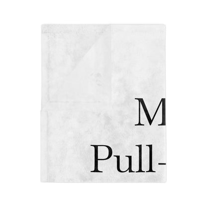 Pull Out Heavy Tow Truck Velveteen Microfiber Blanket