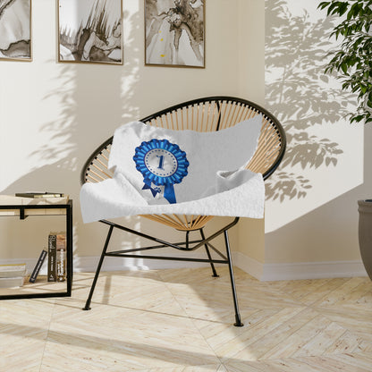 Show Ribbon Velveteen Microfiber Blanket