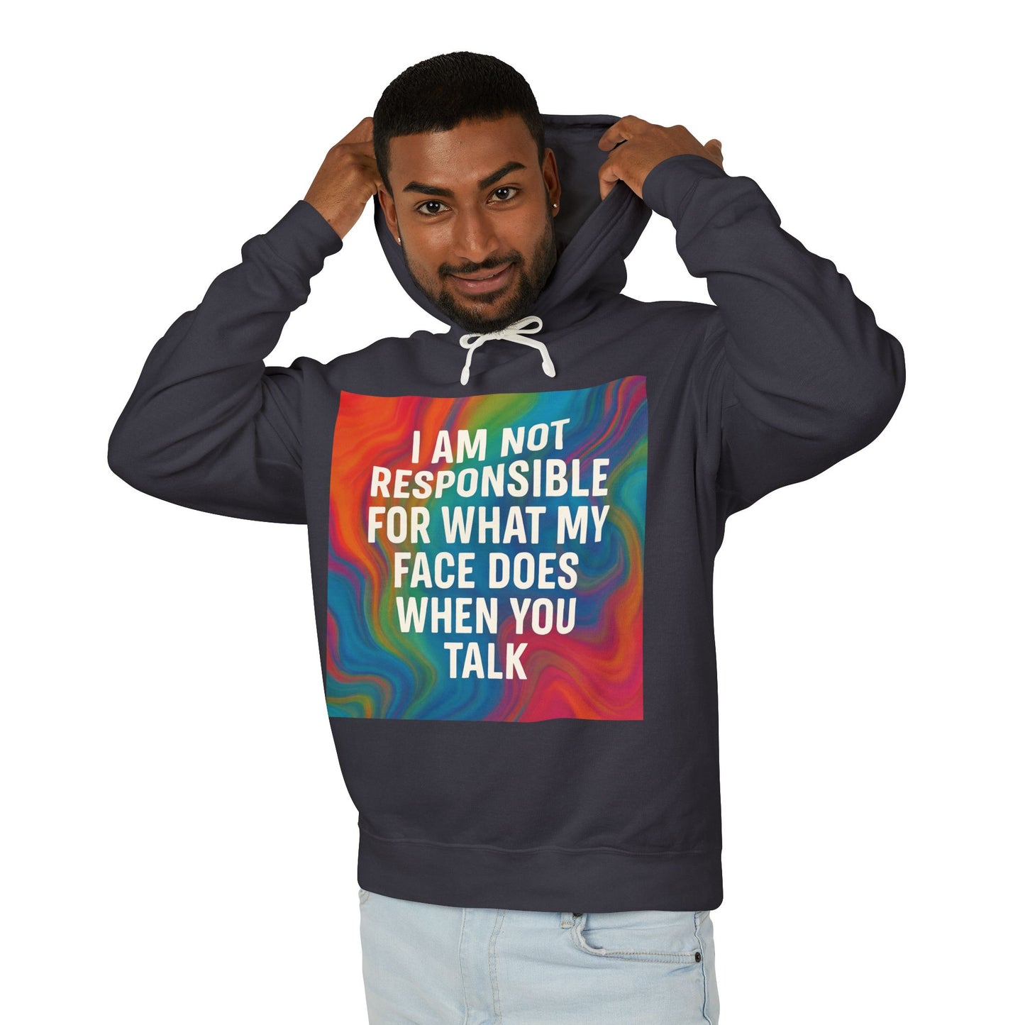 When You Talk Unisex Lightweight Hoodie