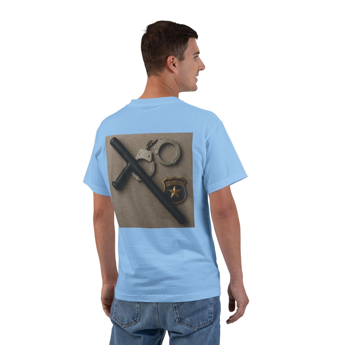 Law Enforcement Appreciation Men's Short-Sleeve Crewneck Tee