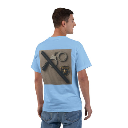 Law Enforcement Appreciation Men's Short-Sleeve Crewneck Tee