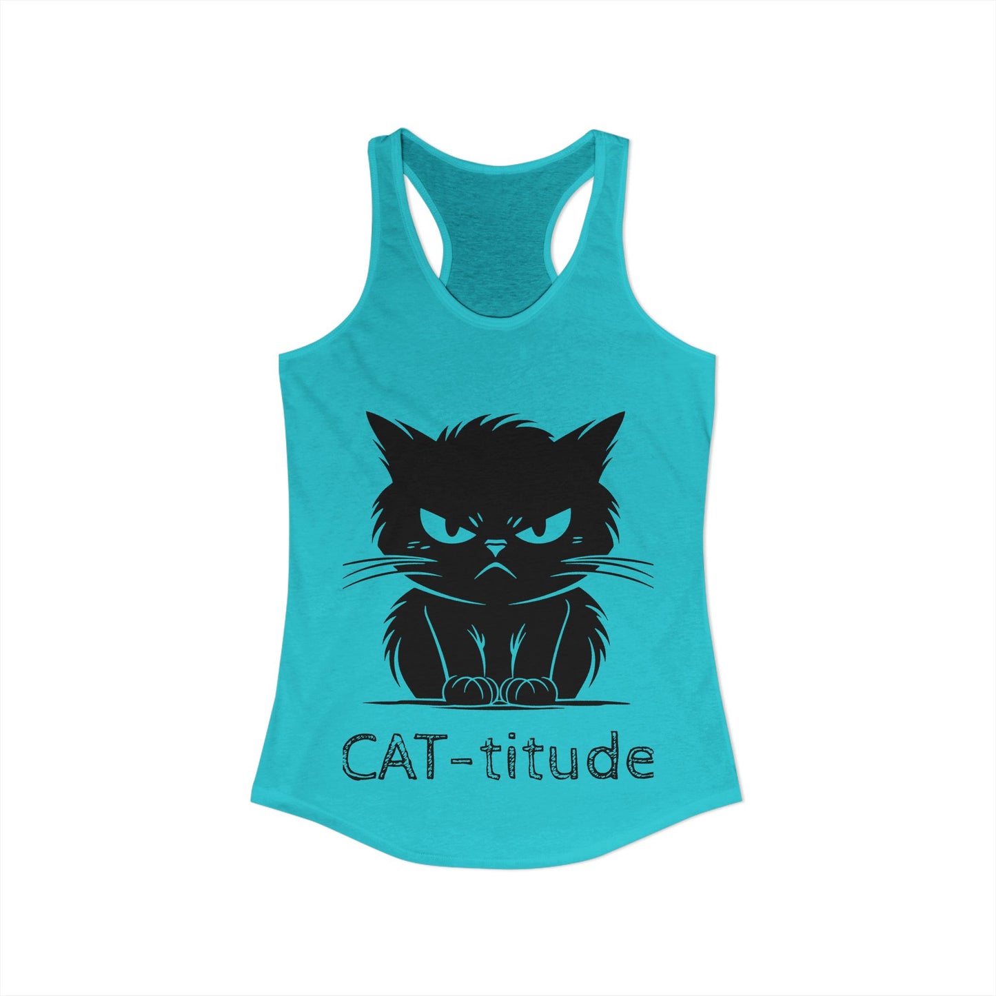 CAT-titude Women's Racerback Tank