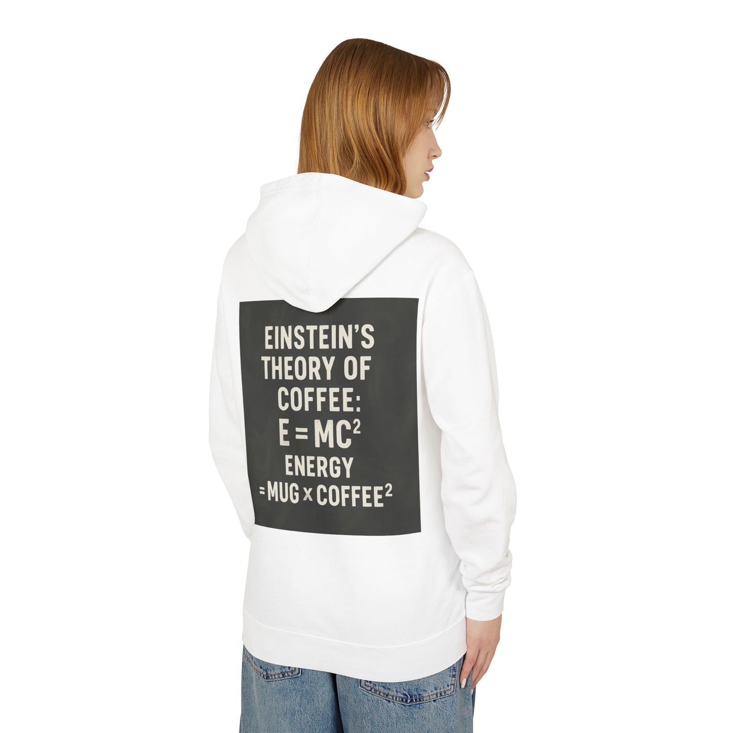 Einstein's Theory Of Coffee Unisex Lightweight Hoodie