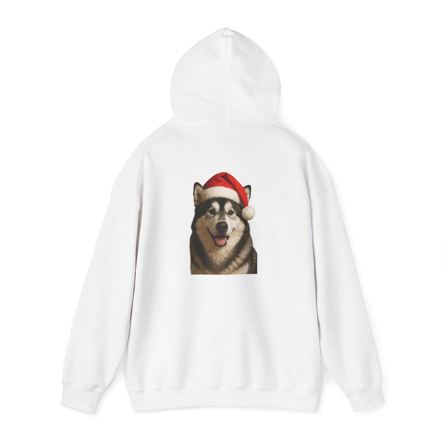 Santa Paws Malamute Unisex Hoodie