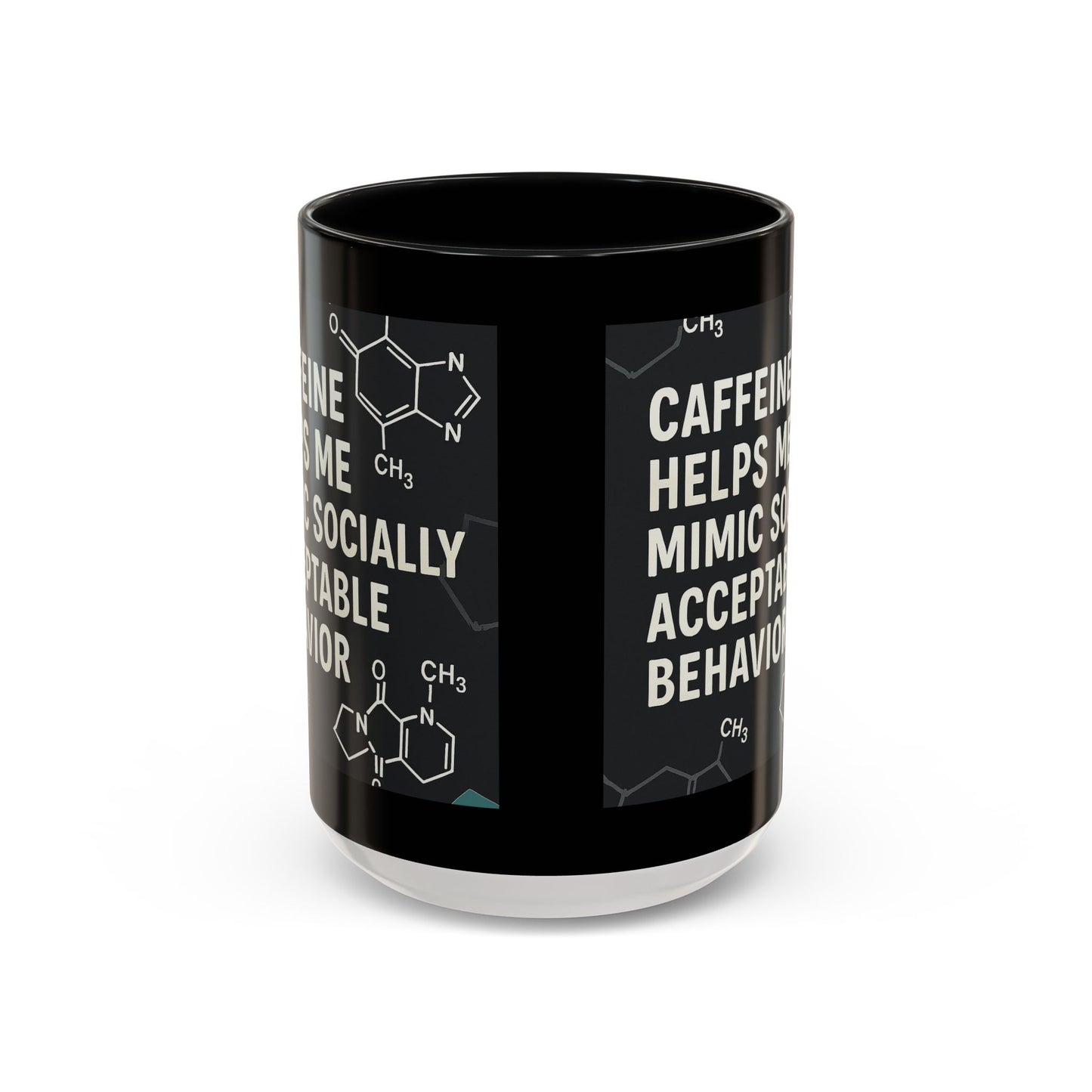 Socially Acceptable 2-Tone Coffee Mug