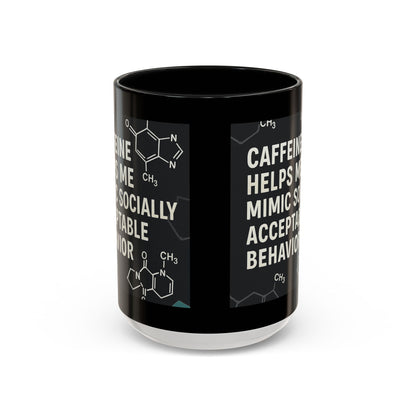 Socially Acceptable 2-Tone Coffee Mug