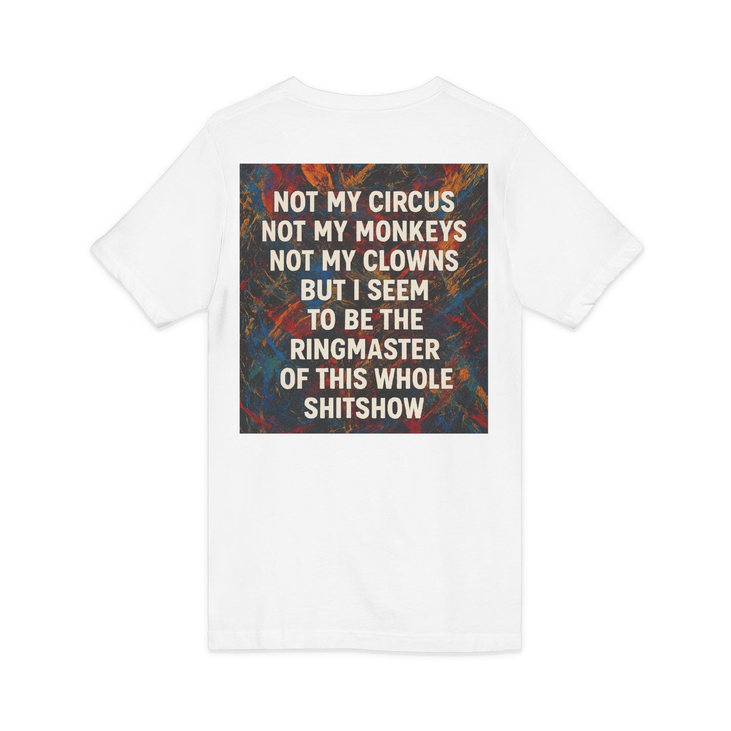 Ringmaster Unisex Short Sleeve V-Neck Tee