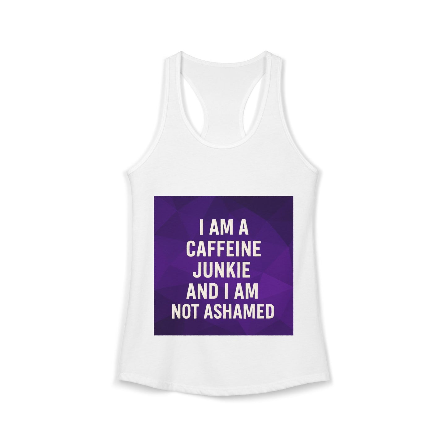 Caffeine Junkie Women's Racerback Tank