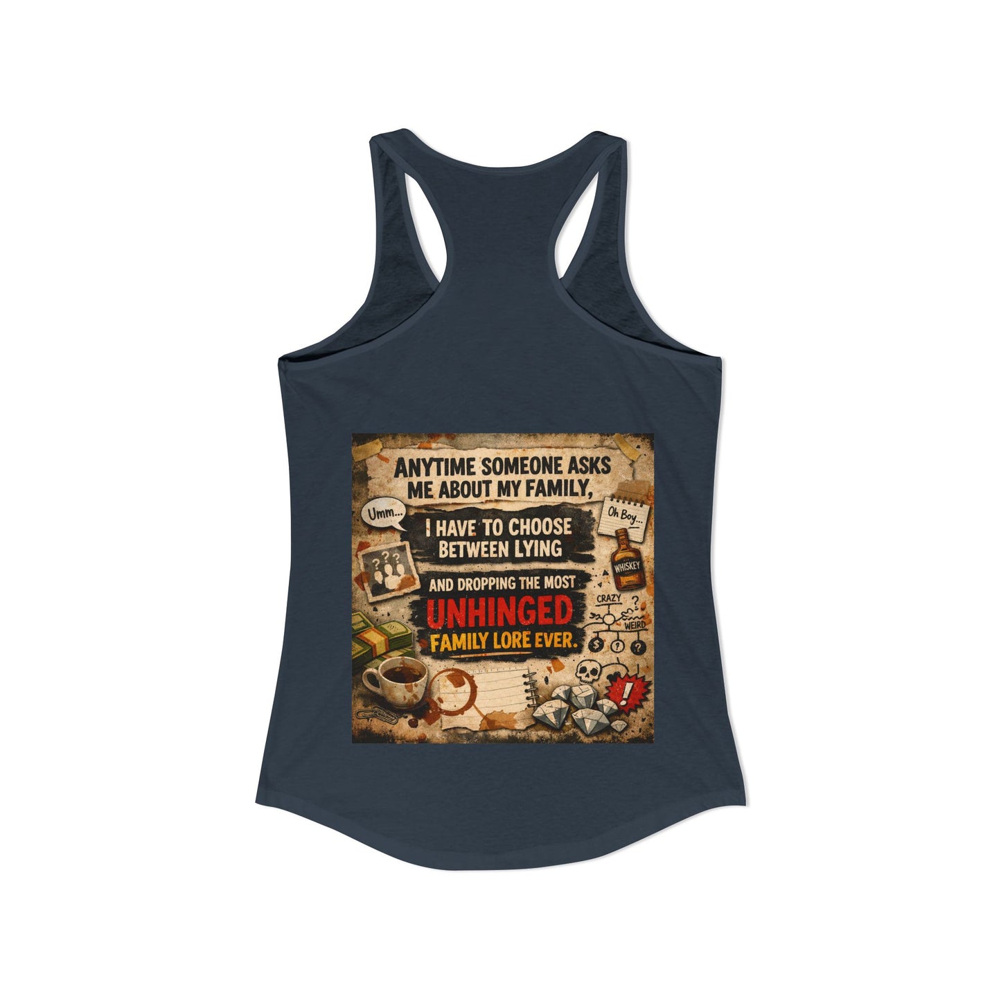 Unhinged Family Women's Racerback Tank