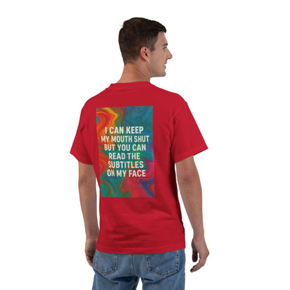 Subtitles Men's Short-Sleeve Crewneck Tee