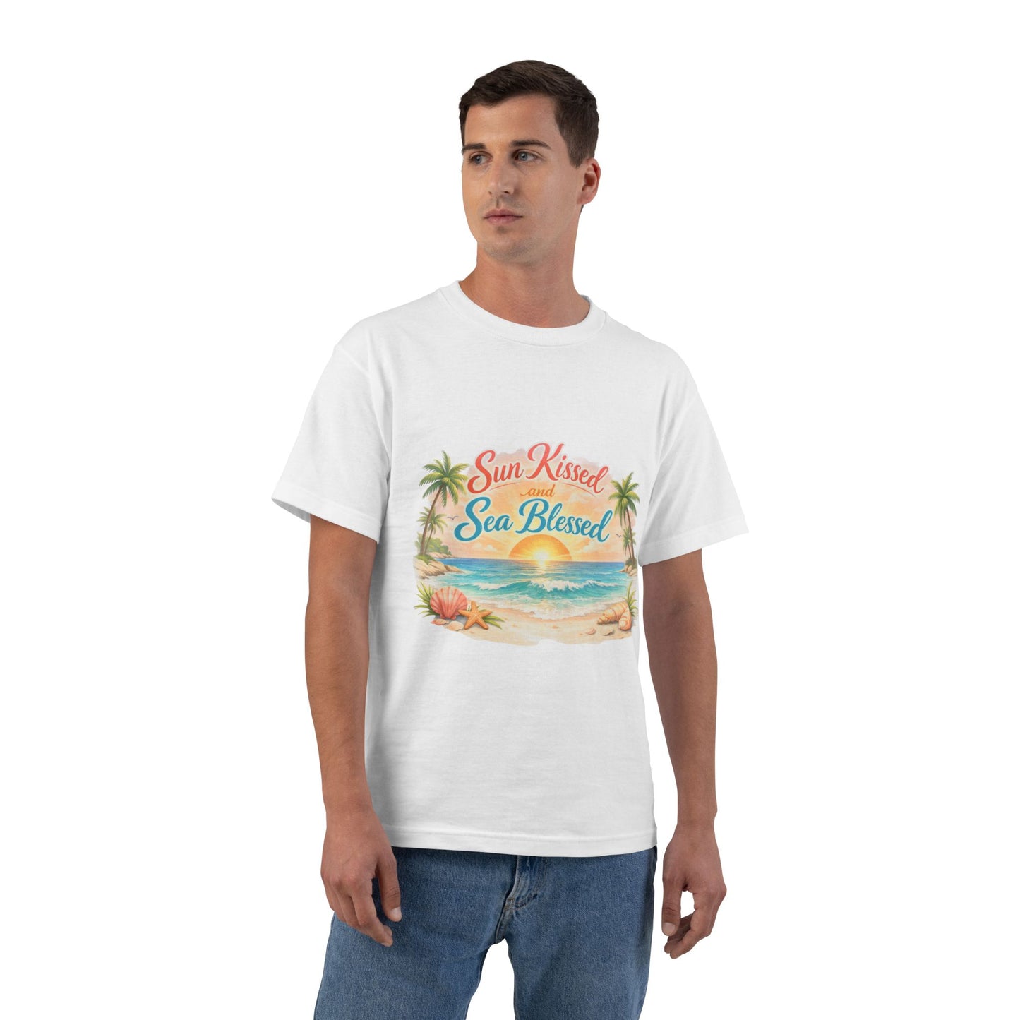 Sun Kissed Men's Short-Sleeve Crewneck Tee