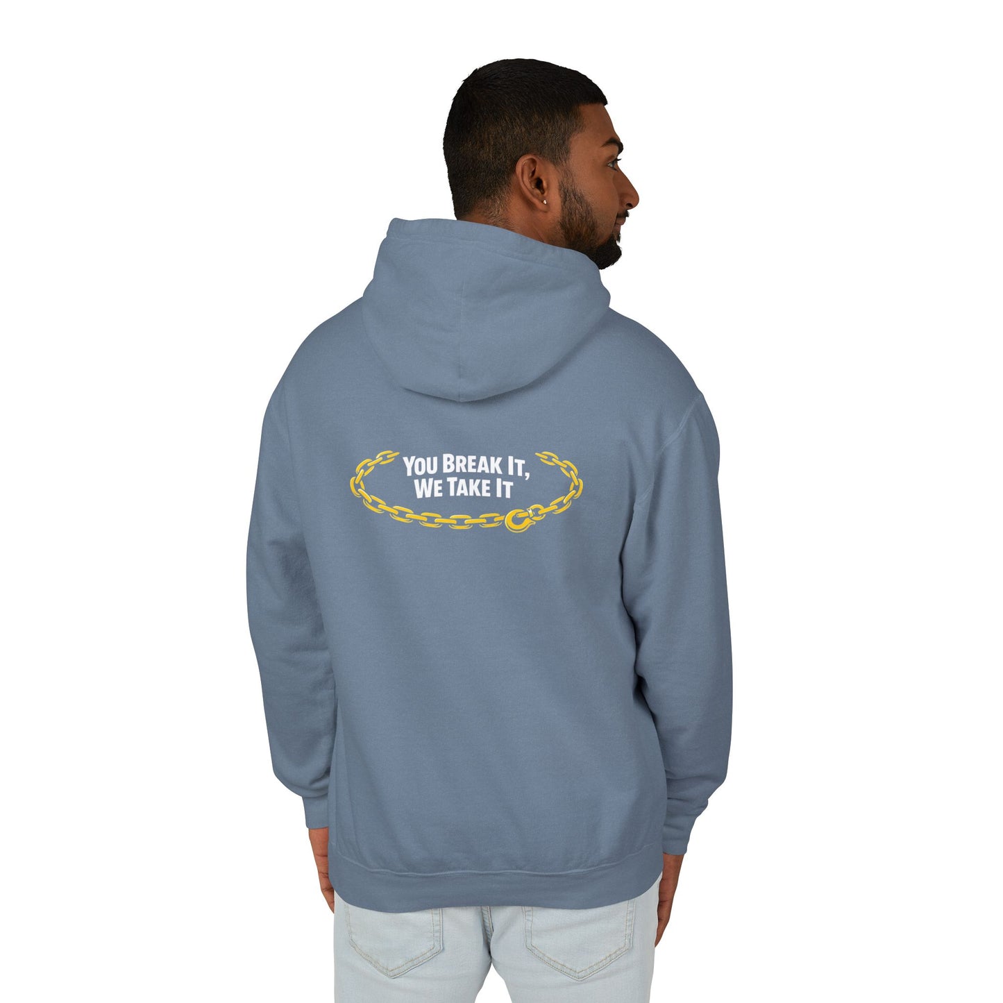 You Break It Unisex Lightweight Hoodie