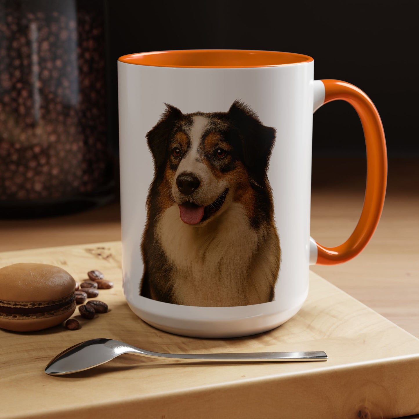 Aussie Head 2-Tone Coffee Mug